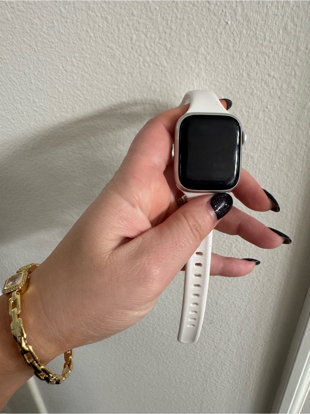 Apple Watch Series 7 41mm GPS Silver Aluminum Nude Band - Picture 2 of 6